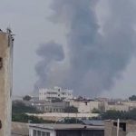 آمریکا شهر الحزم در شمال یمن را بمباران کرد