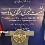 نشست خبری متفاوت سخنگوی دولت در بیمارستانی در تهران (۱۶ اردیبهشت ۱۴۰۴)