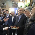 بازدید رئیس مجلس از نمایشگاه کتاب تهران | قالیباف: به جایگاه کتاب و کتابخوانی در سبد خانواده توجه شود