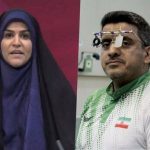 جوادفروغی مدال جهانی‌اش را به سحر امامی تقدیم کرد