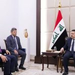 نخست وزیر عراق با رئیس سرویس اطلاعات ترکیه درباره همکاری امنیتی و اطلاعاتی دیدار کرد