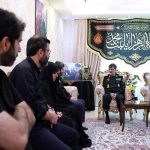 سردار رادان با خانواده شهید شادمانی دیدار کرد