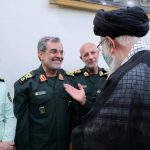 تصویری از سردار شهید ربانی در کنار رهبر انقلاب