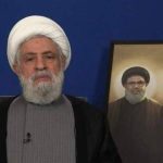شیخ نعیم قاسم: رژیم صهیونیستی جنایات جنگی بزرگی در نوار غزه مرتکب می‌شود