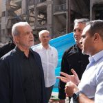 پزشکیان از برخی مناطق آسیب‌دیده از تهاجم رژیم صهیونیستی بازدید کرد